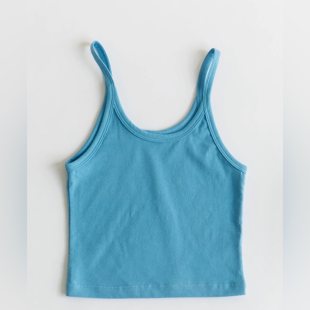 ARQ CROP TANK size L in CORNFLOWER